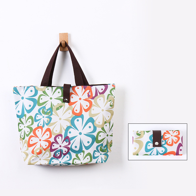 Picture of Oxford Cloth Foldableing Shopping Bag Satchel Shopping Bag Satchel Advertising Environmentally Friendly Foldableable Grocery Shopping Bag Customization