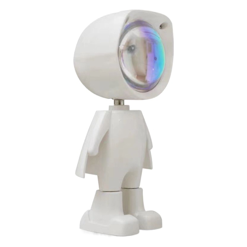 Cross-Border Wholesale Network Atmosphere Projection Lamp Rgb Peter Pan Photo Night Light Dawn Rainbow Astronaut Sunset Lamp