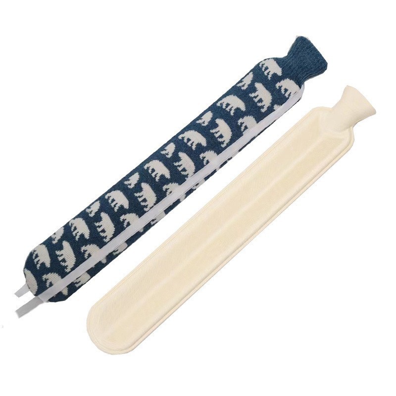 Picture of Belt hot compress warm hand water bag warm shoulder neck plush rubber hot water bag Flushing strip warm hand treasure spot wholesale
