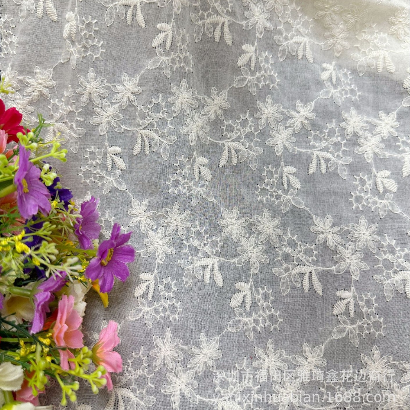 Cotton embroidery 9088 cotton thread embroidery cotton embroidery linen cotton embroidered cotton summer women's fabric