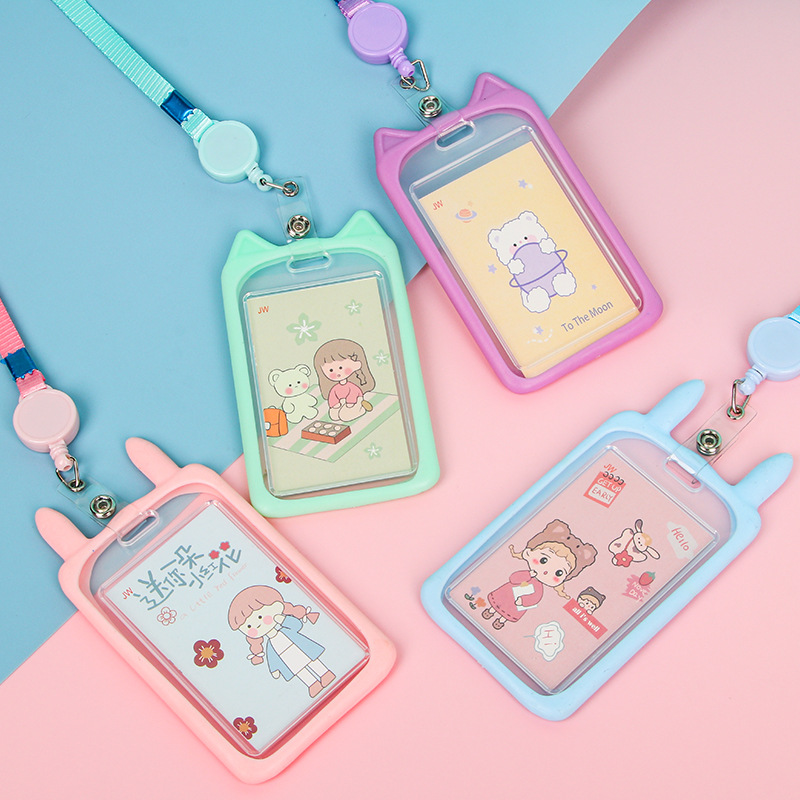 Picture of Work Id Brand, Factory Id Card Set, Name Badge, Student Campus School Id Card Set, Meal Card, Primary School Student Transparent Card Set