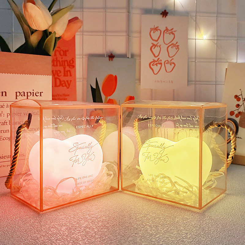 Picture of Valentine's Day Romantic Love Night Lights ins style decoration ambient lights Qixi couple gifts photo ornament props