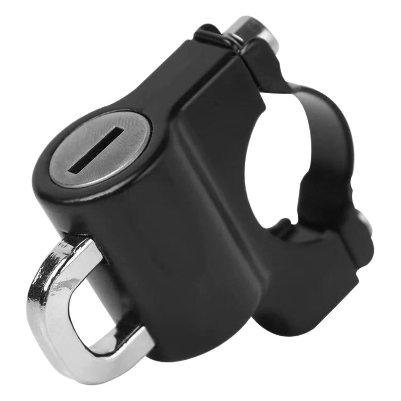 Mini portable bicycle lock electric scooter helmet lock motorcycle handlebar fixed anti-theft helmet lock wholesale