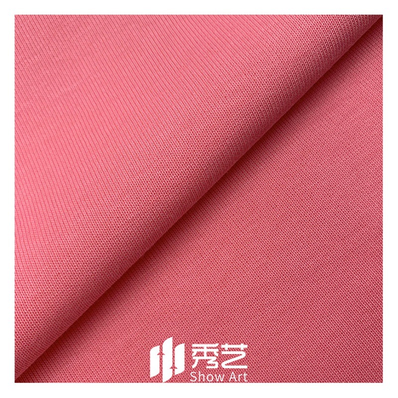 Jelly Air Layer Pure Cotton Double-sided Knitted Sweater Fabric Autumn and Winter Fashion Stretch Sweater suit Children's Clothing Fabric