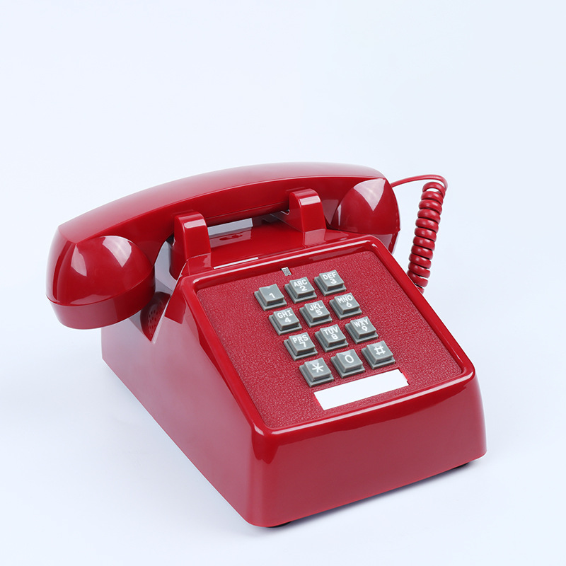 Cross-border retro telephone Hotel fixed phone card Office Home creative fixed antique landline phone manufacturer