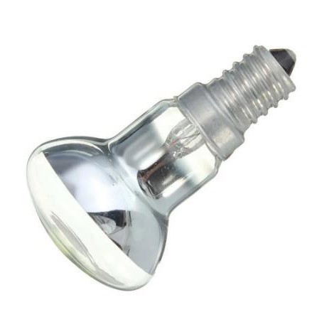 Picture of Bulb Edison Bulb E14 Lamp HoldeR SES 40W R50 Reflective Point Bulb Lava Lamp Incandescent Filament Lamp