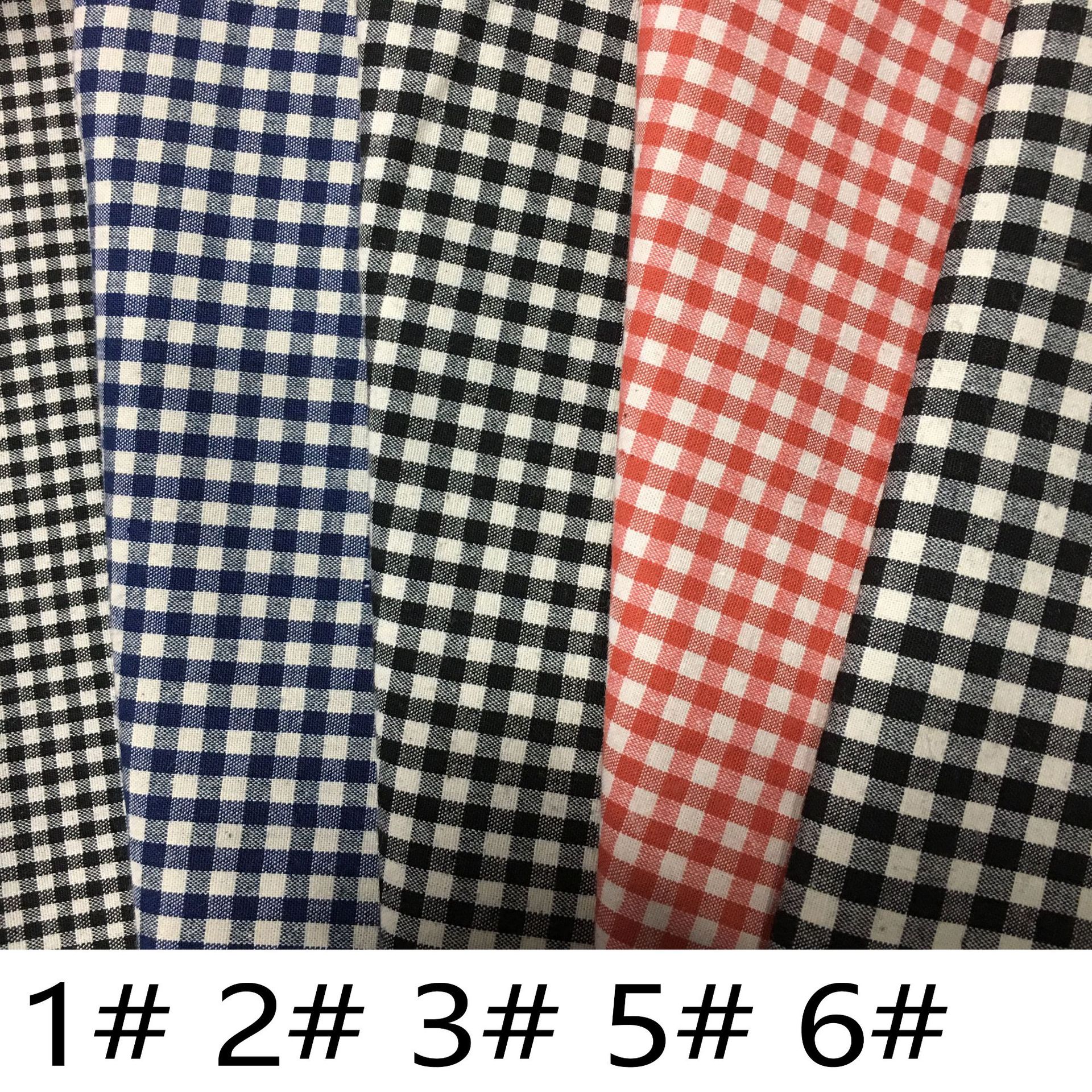 Cotton Yarn-dyed Stretch Chaoyang Pair Garment Sling Shirt Children's Dress Spring and Autumn Clothing Cotton Fabric