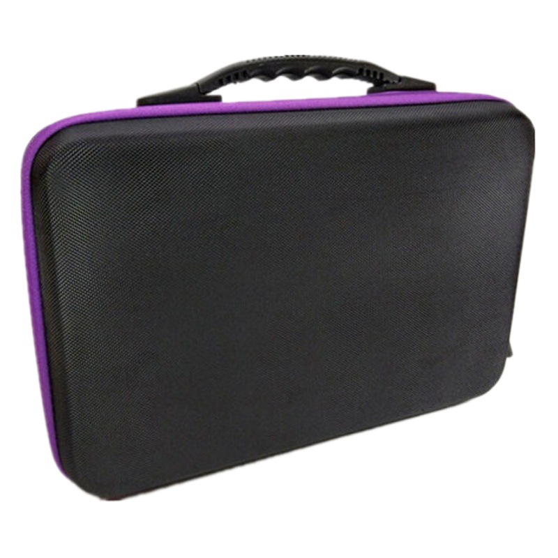 New Diamond painting tool set portable storage bag 60 sub-pack storage bottle pink 15 ml high bottle printing
