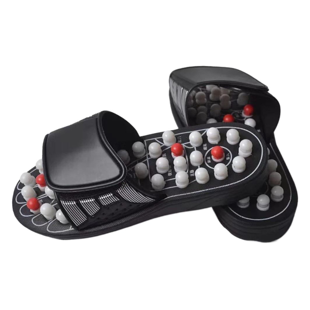 Picture of Manufacturer in stock massage slippers dot Japanese rotating health massage slippers acupoint health care foot health slippers