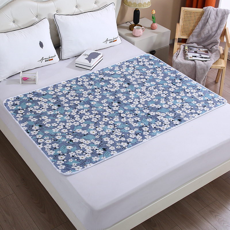 Picture of Diaphragm Pad Elderly Care Pad Leak-proof Washable Four-layer Integrated Large Hospital Patient Aunt Pad Student Dormitory Pad