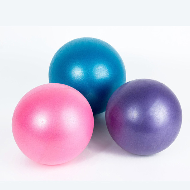 Picture of Yoga ball frosted thick explosion-proof clip back ball straw ball gymnastics ball fitness ball 25cm pilates ball wholesale