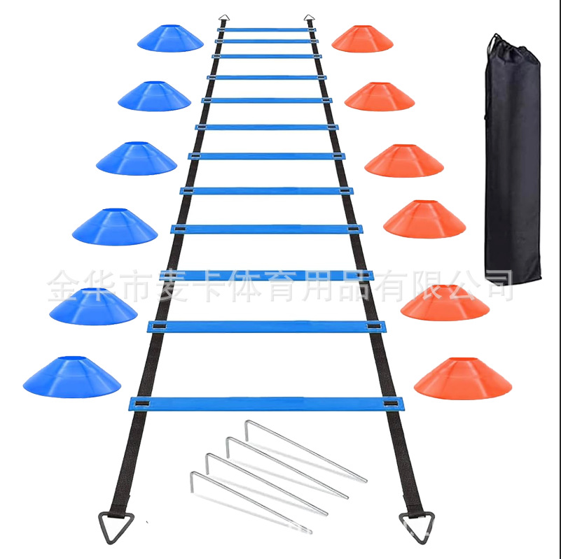 Picture of Football training equipment agility ladder speed ladder sensitive ladder pace training ladder rope ladder agility ladder suit bar cross-border