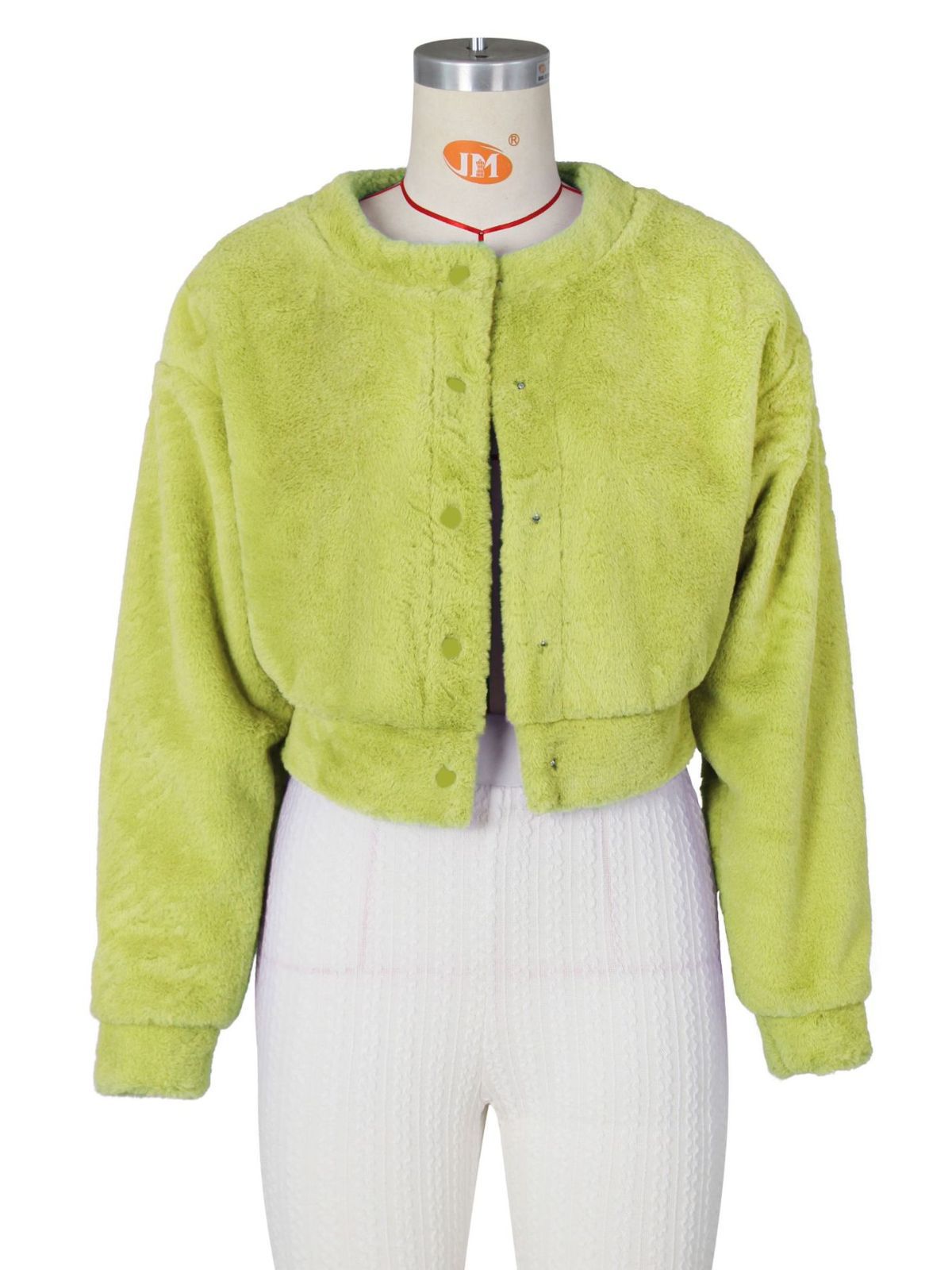 Picture of Amazon Hot Selling European and American Autumn and Winter Women's Casual Fashion Loose Faux Fur Short Jacket Imitation Rabbit Fur Jacket
