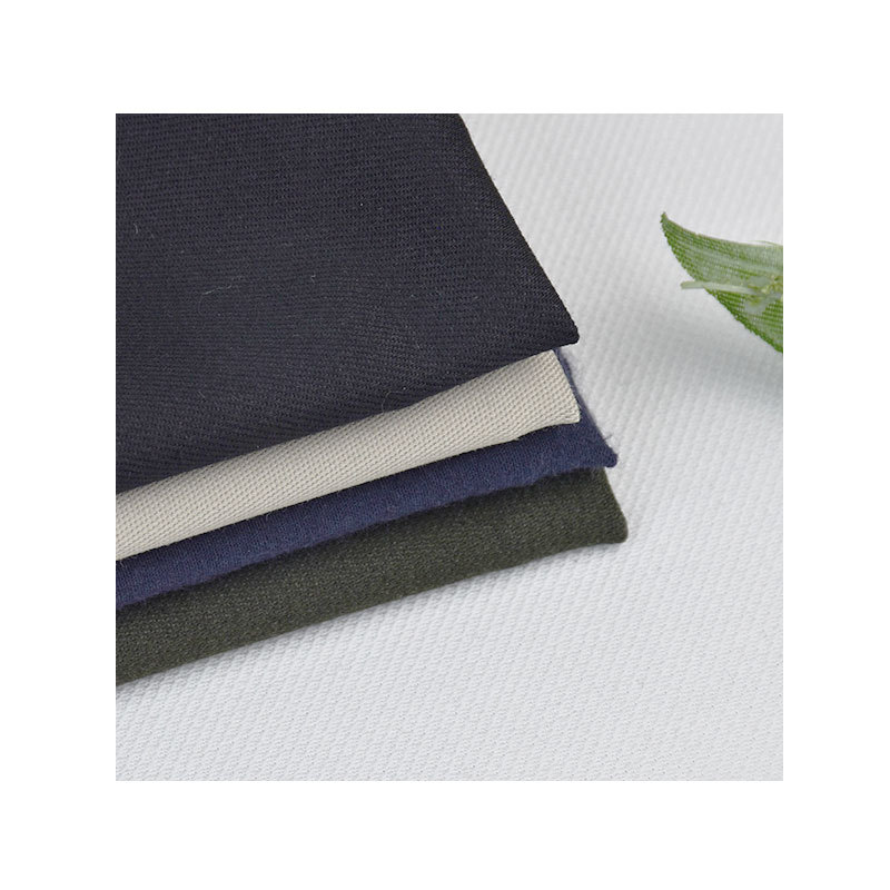 Cotton Sticky Stretch Twill Fabric 225GSM Spring and Autumn Men's Casual Suit Trousers Women's Fabric