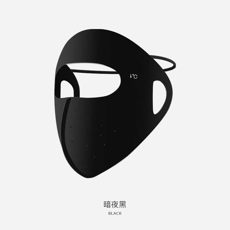 Picture of Summer Hot Face Gini Full Face Plus Ear Band Mask Sunscreen UV Protection Women's Ice Silk New Hyaluronic Acid Mask