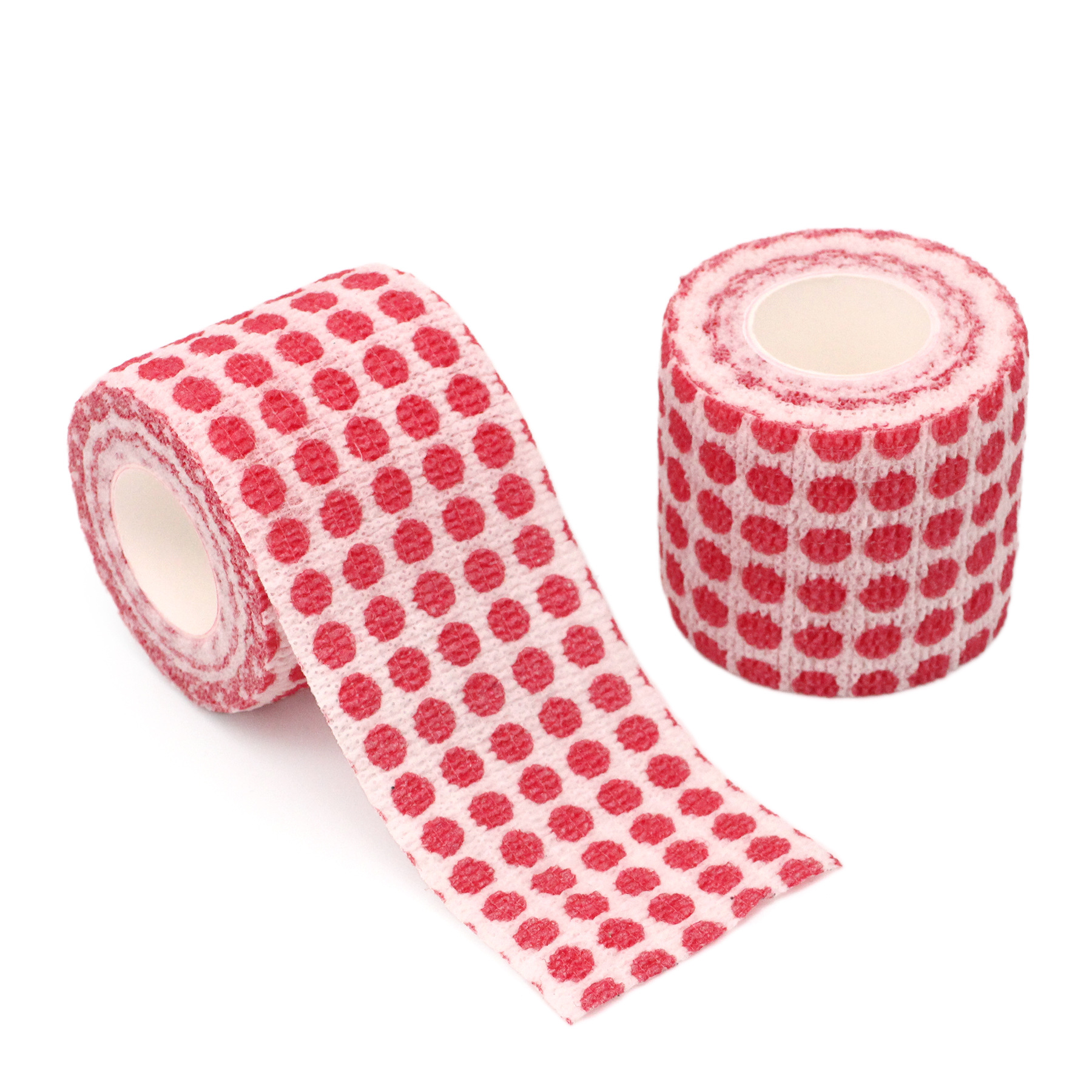 Picture of Factory wholesale non-woven self-adhesive elastic elastic bandage sports protection ankle pet print finger bandage