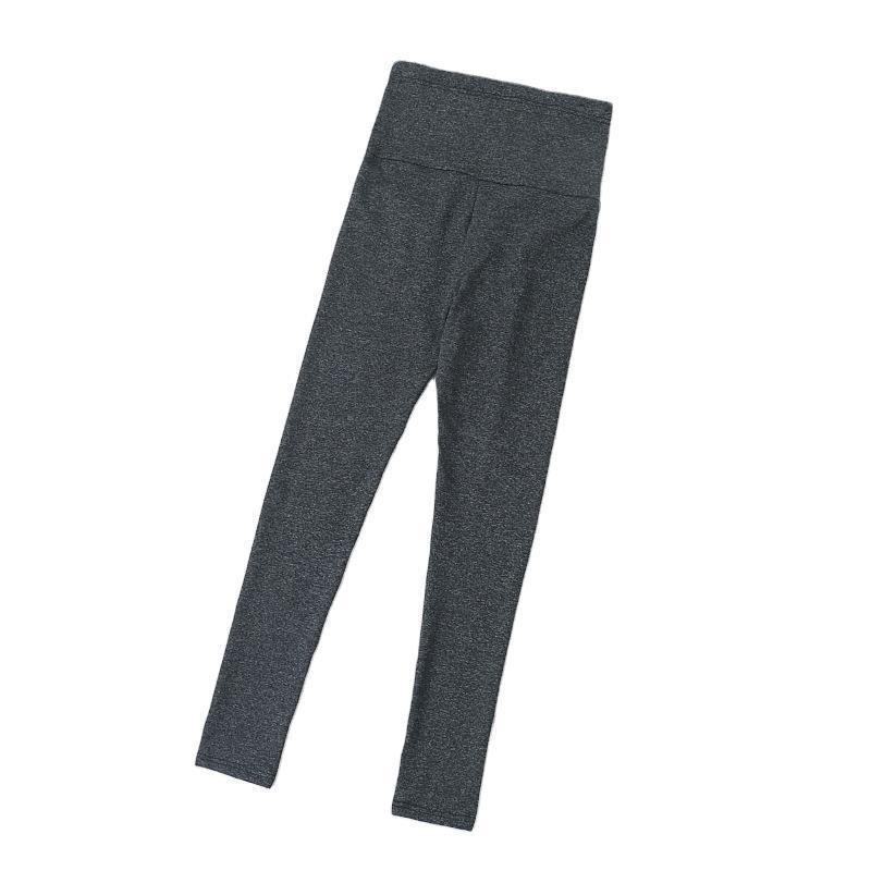 Picture of Large number of in stock thin spring and summer pregnant women solid color cropped pants autumn adjustable leggings pregnant women pants bottoming trousers
