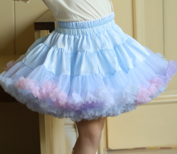 Picture of Brand Children's Skirt Genuine TUTU Skirt Tutu Skirt Girl's Skirt Princess Skirt Children's Flower Skirt Convex Skirt