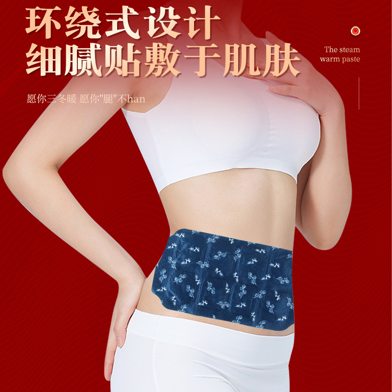 Picture of Mugwort Patch, Hot Compress Patch, Warm Baby Patch, Knee Patch, Waist Warmer, Neck Warmer, Self-Heating Winter Anti-Cold Thermal Patch, Waist Protector