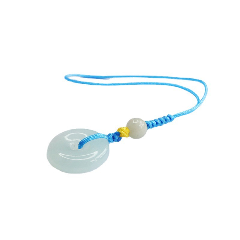 Picture of Xinyu natural jade pendant a goods Jade safe buckle bag key hanging jewelry factory wholesale FC2081110