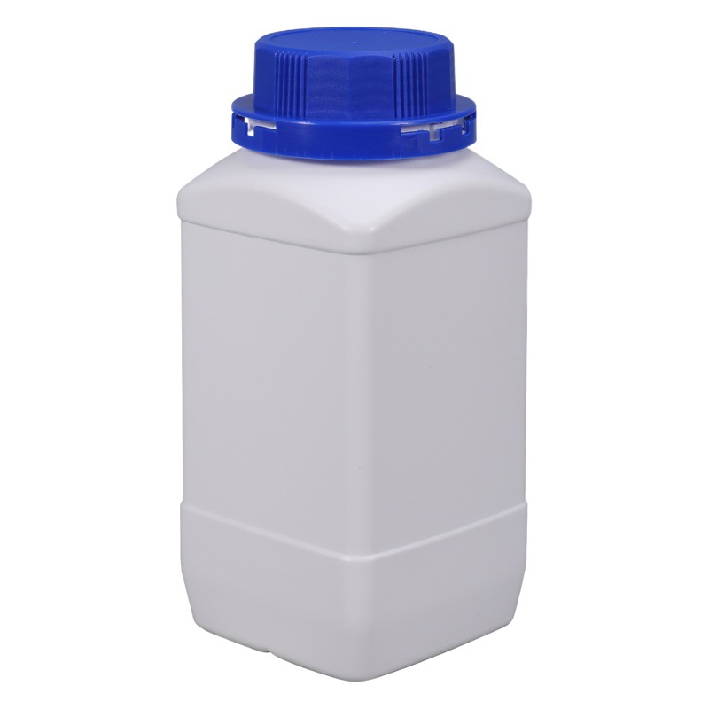 Metasequoia Pe Wide-Mouth Square Bottle Chemical Reagent Bottle Pesticide Bottle Solid Bottle 250Ml1L Epoxy Resin Plastic Bottle