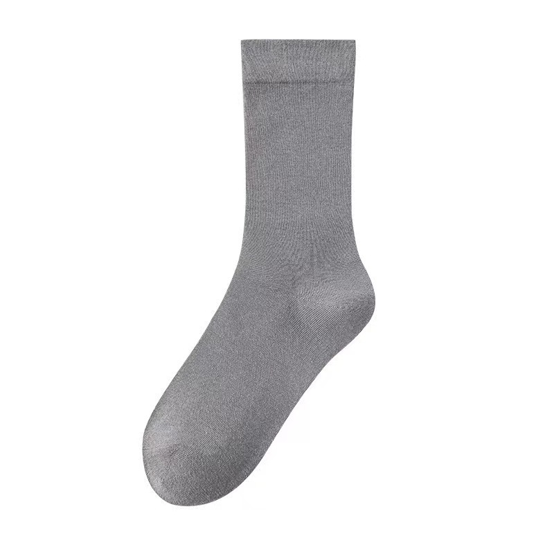 Picture of Mid-Calf Socks for Women, Spring and Autumn Solid Color Slouch Socks, Versatile Maternity Socks, Casual Long Socks, Zhuji Socks Wholesale