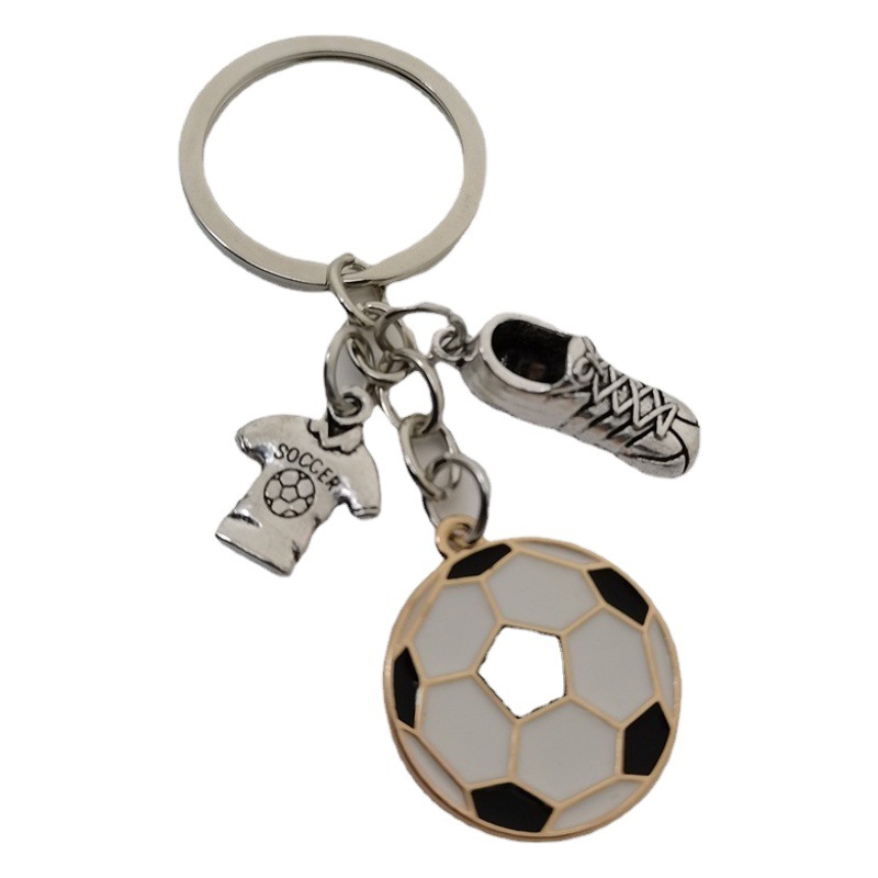 Football key chain football sports jersey sneakers key chain Football Player men key chain