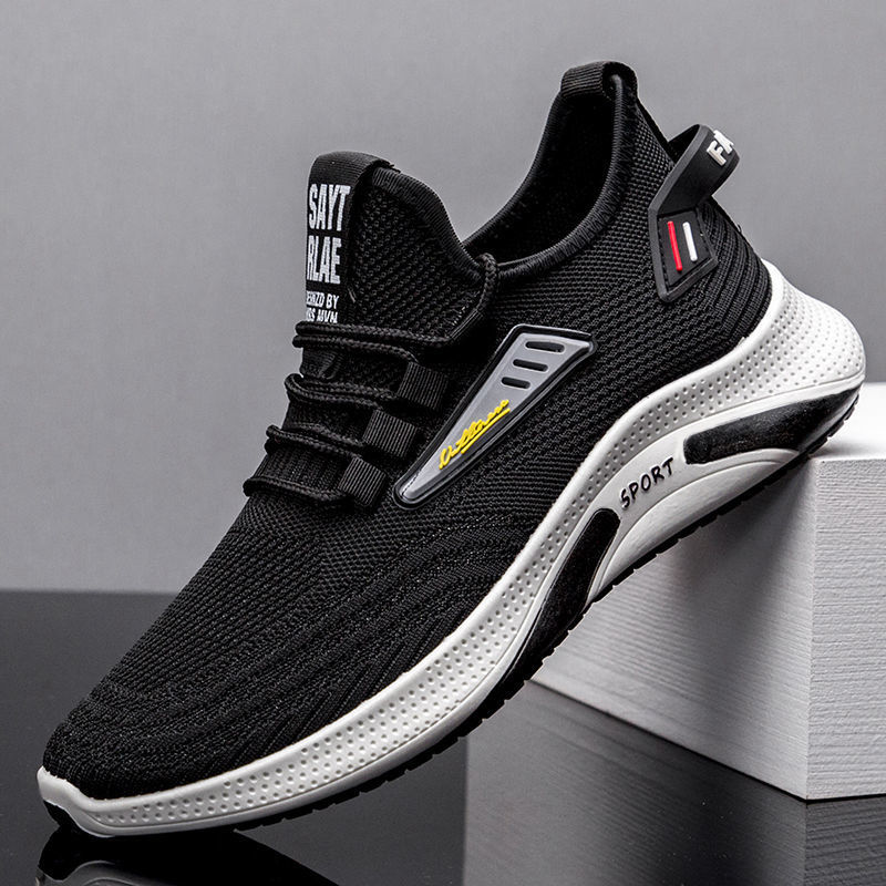 Picture of 2022 summer new men's shoes sports casual shoes breathable running shoes flat anti-slip men's mesh shoes tide