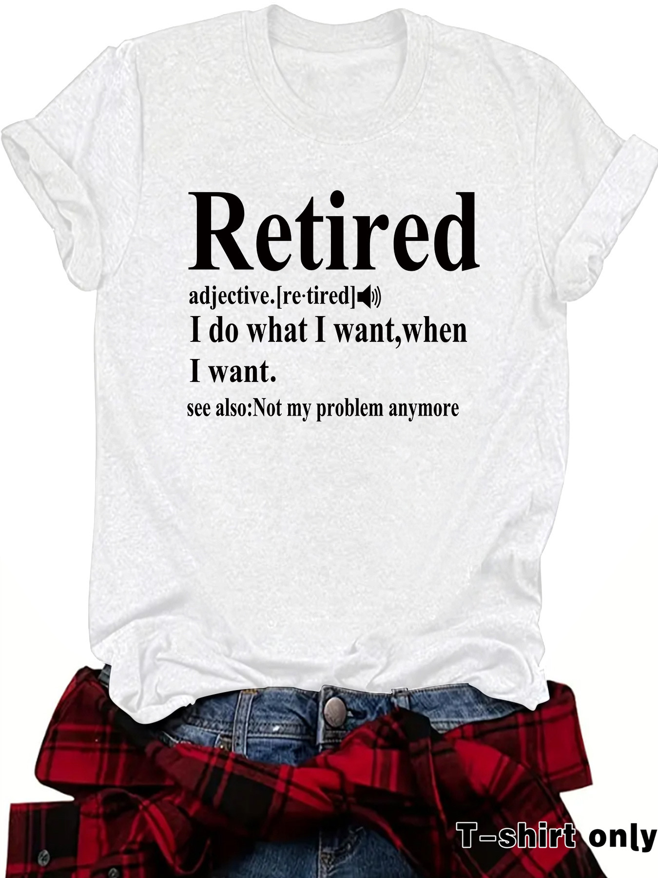 European and American independent station cross-border temperament T-shirt women's in stock Retired printing summer new short sleeve wholesale in stock