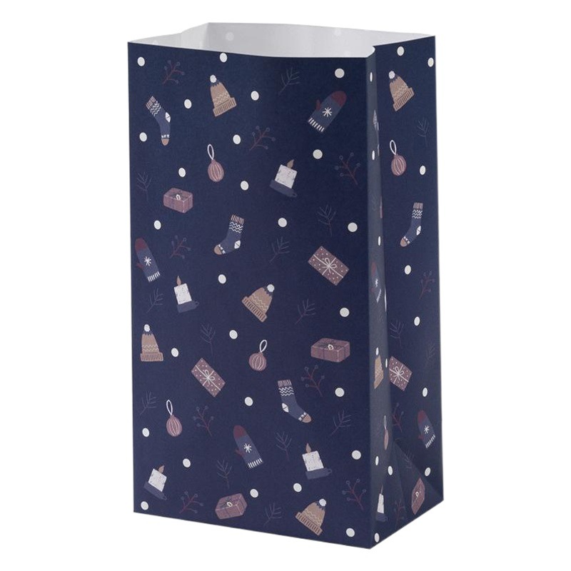 Christmas Gift Bag Apple Bag Candy Gift Box Christmas Eve Fruit Decorations Packaging Children Small Gift Paper Box
