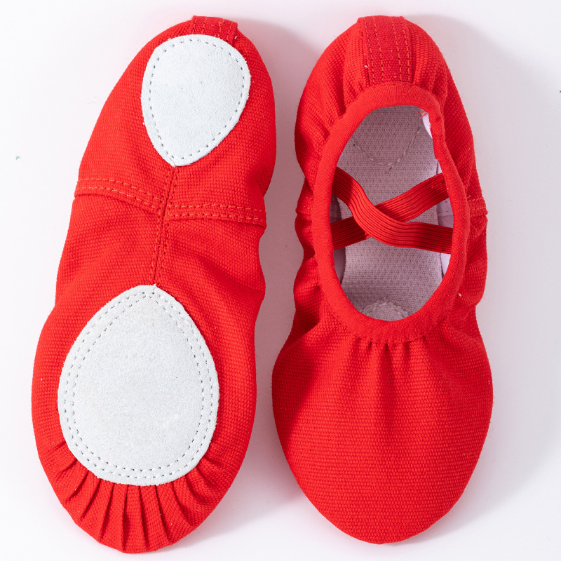 Picture of Wholesale cat claw dance shoes children Women's soft bottom dancing shoes Body Yoga gymnastics exercise shoes national ballet shoes