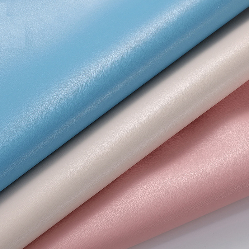 PU nappa grain 1.0 thick fine grain plain bag shoe leather jewelry stationery furniture sofa leather and other products