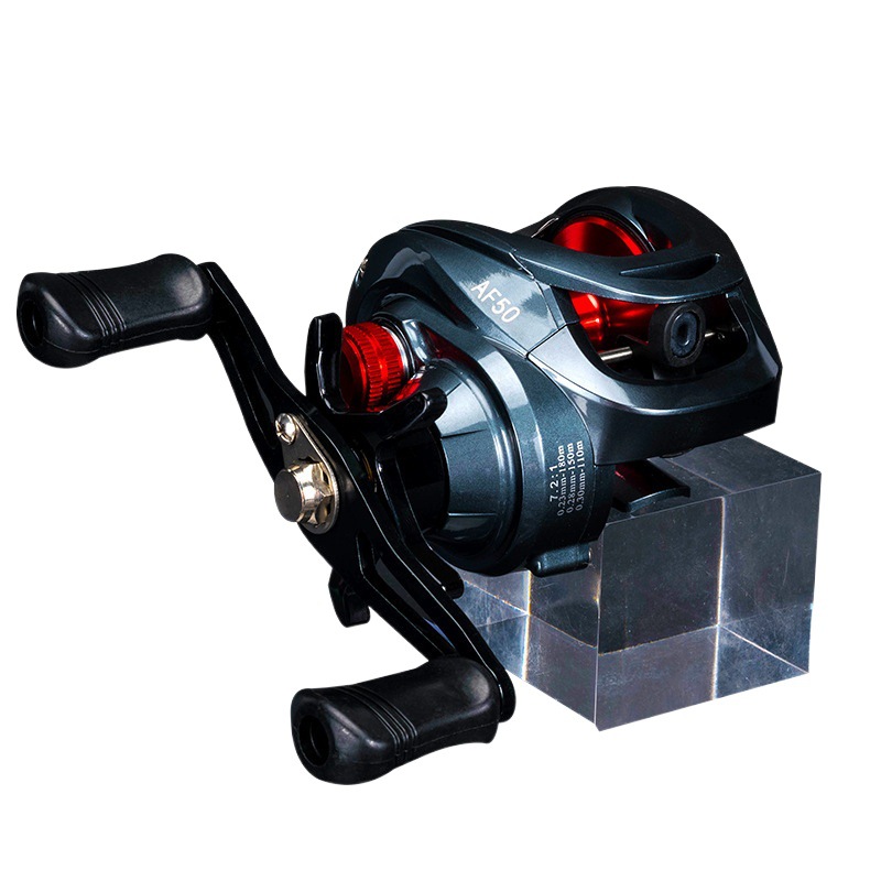 Yuantou Luya Drop Wheel Luya Pole with Micro All-metal Wire Cup Drop Wheel Single Buy Anti-Exploding Wire Double Brake