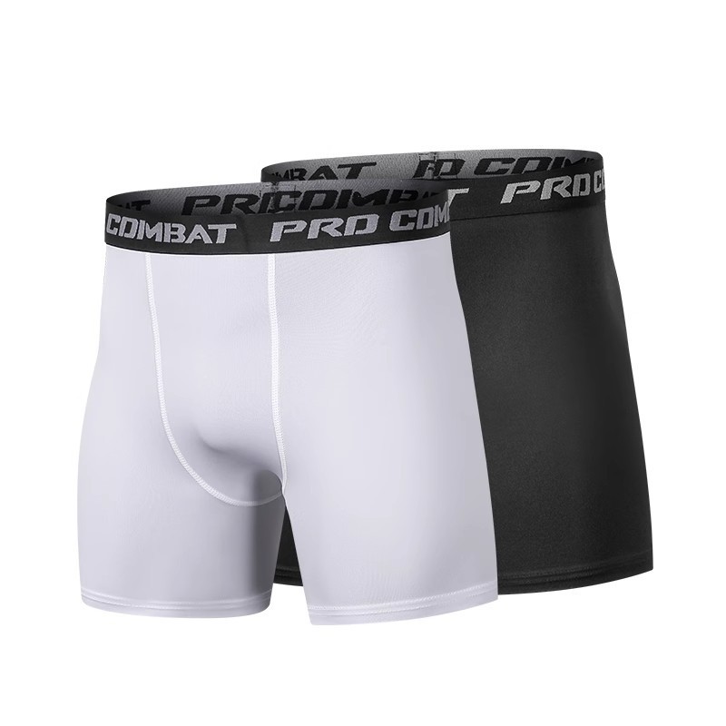 Basketball Leggings Men's Sports Running Fitness Equipment Compression Training Five-point Underwear High Elastic Quick-drying Tight Shorts