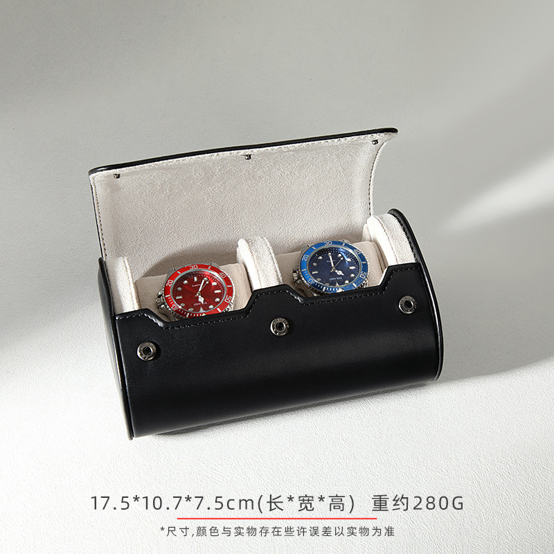 Picture of Portable 1-bit 2-bit 3-bit Watch Box Leather Watch Storage Box Famous Watch Mechanical Watch Wrist Watch Packaging Box