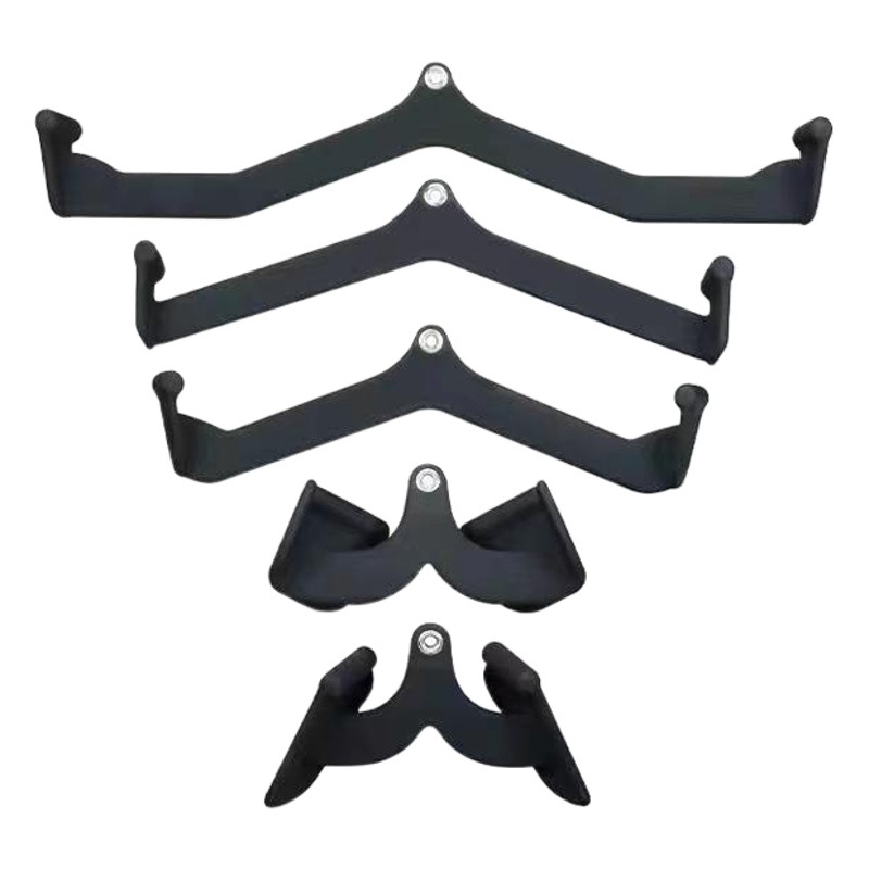 Pull back handle High pull-down back rowing accessories Gym equipment High and low pull handle Plastic dip handle