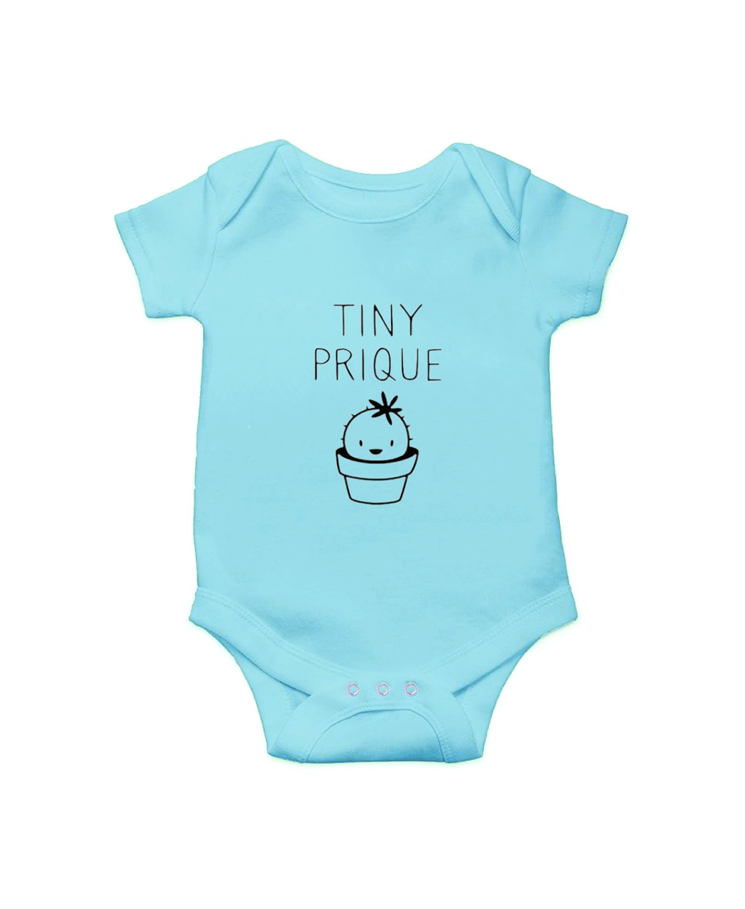 Picture of Amazon cross-border hot sublimation DIY printed summer thin men's blue baby short sleeve romper one-piece