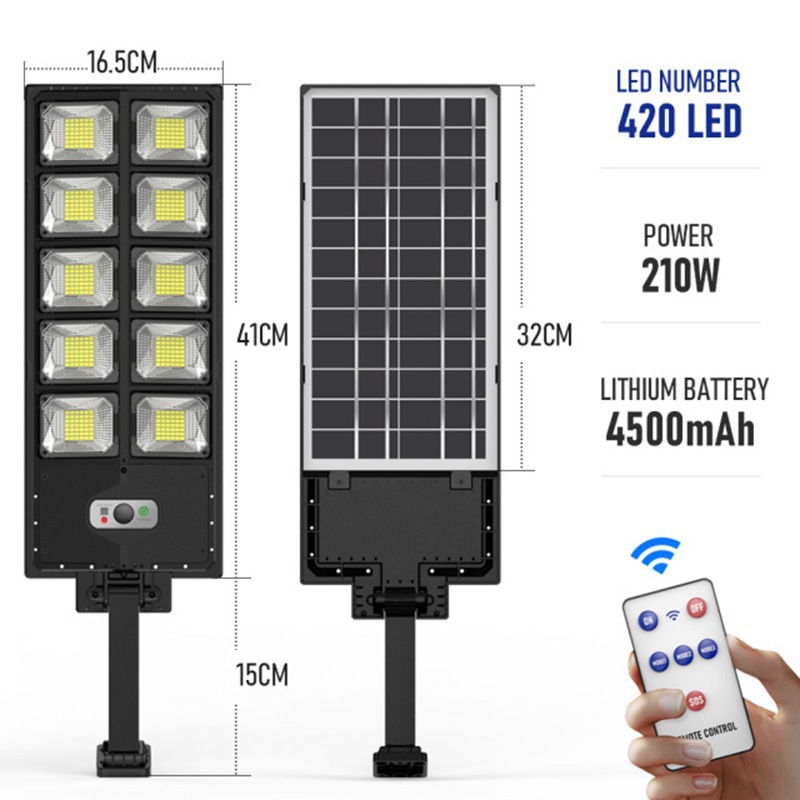 Picture of Cross-Border Solar Street Light, Outdoor Integrated Human Body Sensor Garden Light, Led Strong Light Lighting, Rural Wall Light