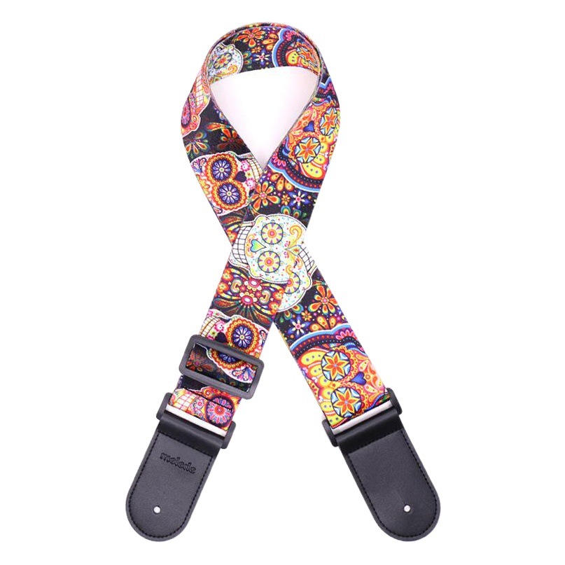 Melody New Color Guitar Strap Rock Guitarist Special Strap Ethnic Style Strap