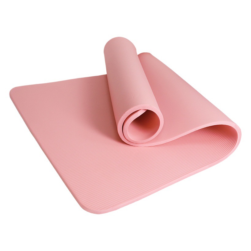 Nbr Yoga Mat Women's Special Sleeping Mat Sports Dance Mat Men's Fitness Mat Non-Slip Household Thickeneded Shock-Absorbing Yoga Mat