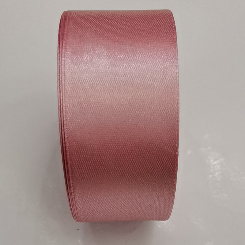 Picture of 4CM Polyester Ribbon DIY Handmade Rose Flower Ribbon Ribbon Wedding Cake Gift Packaging Decorative Silk Ribbon