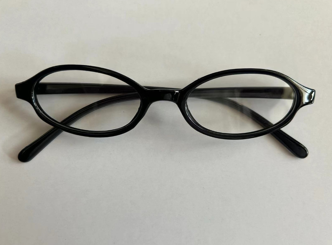 Picture of New retro small frame small face hot girl glasses frame student Female Anti-blue light glasses plain beauty artifact oval shape