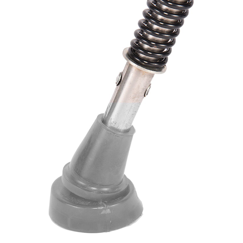 Shock-absorbing stainless steel crutches and fractures of double crutches and underarm crutches light crutches for the disabled elderly spring shock-absorbing crutches