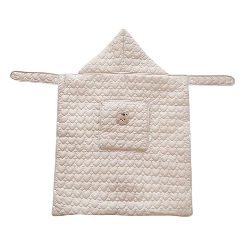 Korean style baby cloak baby stroller windproof blanket warm windproof waist stool shawl autumn and winter outing windproof cloak