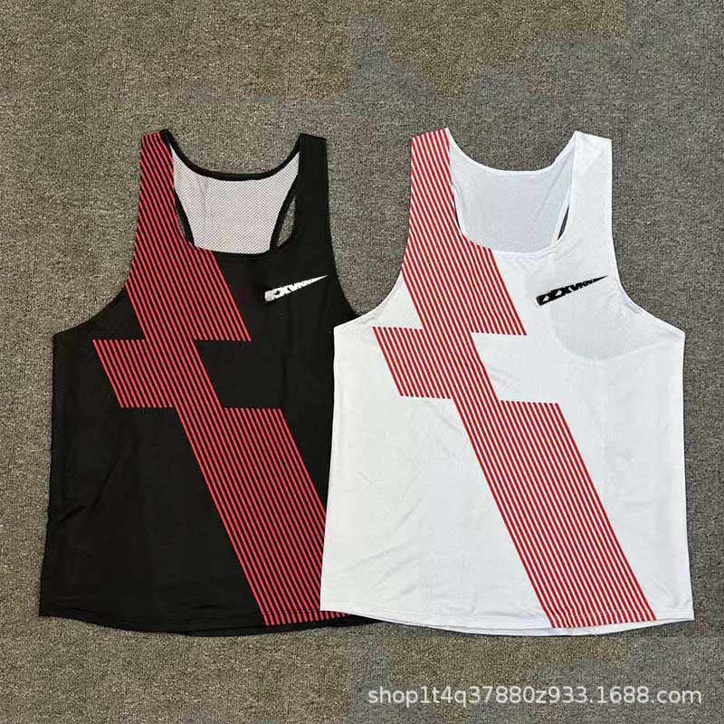 [Marathon I-Shaped Vest] Track and Field Outdoor Running Quick-Drying Breathable Lightweight Sports Training Racing Friendship Competition