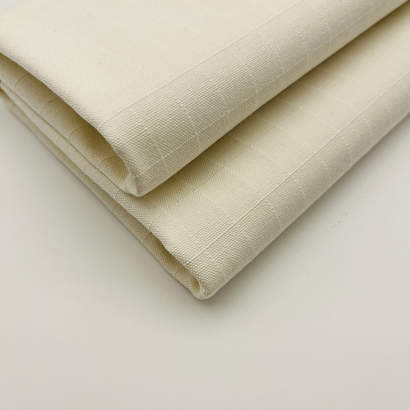Picture of Wholesale In-Stock Three-Piece Plaid Fabric, Encrypted Tear-Resistant and Wear-Resistant Natural Color Canvas Tent Fabric, Polyester-Cotton Plaid Fabric