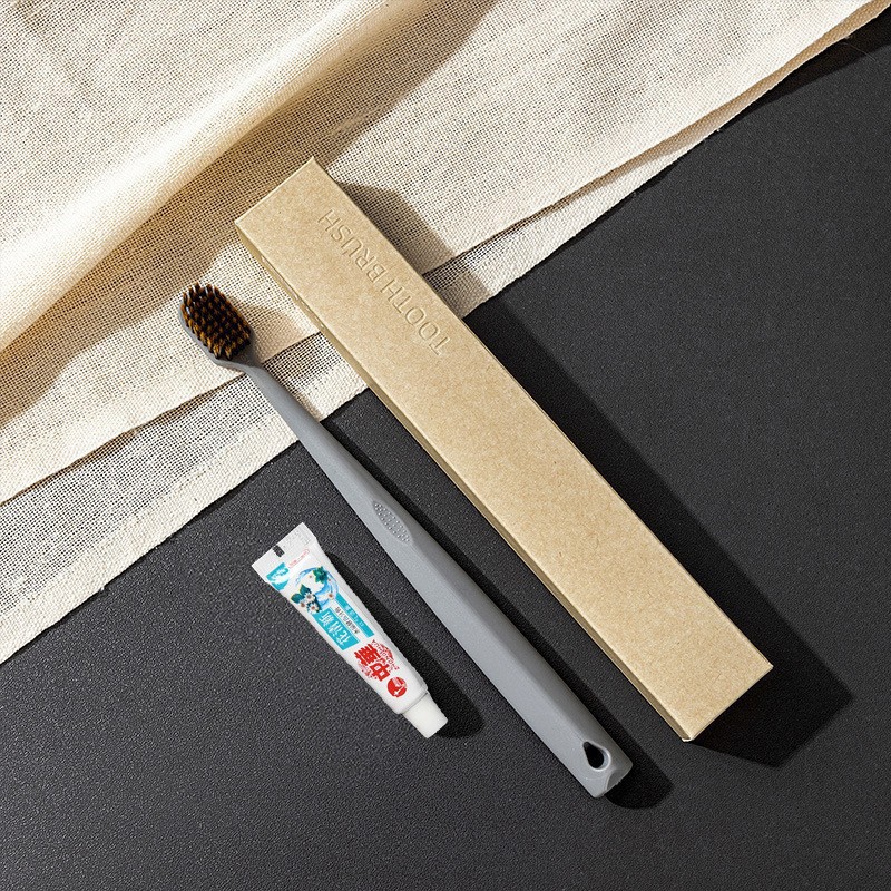Picture of Hotel Special Hotel Toiletries Set Comb Disposable Toothbrush with Toothpaste Soft Hair Homestay Wholesale Customization