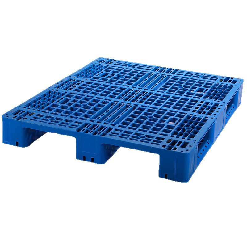 Picture of Grid-Shaped Plastic Pallet Forklift Pallet Cargo Pallet Supermarket Warehouse Pallet Moisture-Proof Pad Elevated