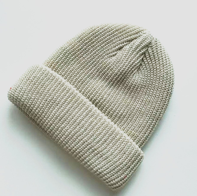 Picture of 2020 Cold Hat Men's Melon Hat Winter Women's Autumn and Winter Solid Color Watermelon Knitted Wool Hat Pullover Ski Hat