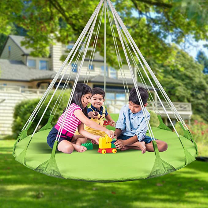 Cross-border Outdoor Hanging Basket Amazon Hot-selling Hanging Rope Garden Garden Hanging Chair Swing Double Person Sofa Tent